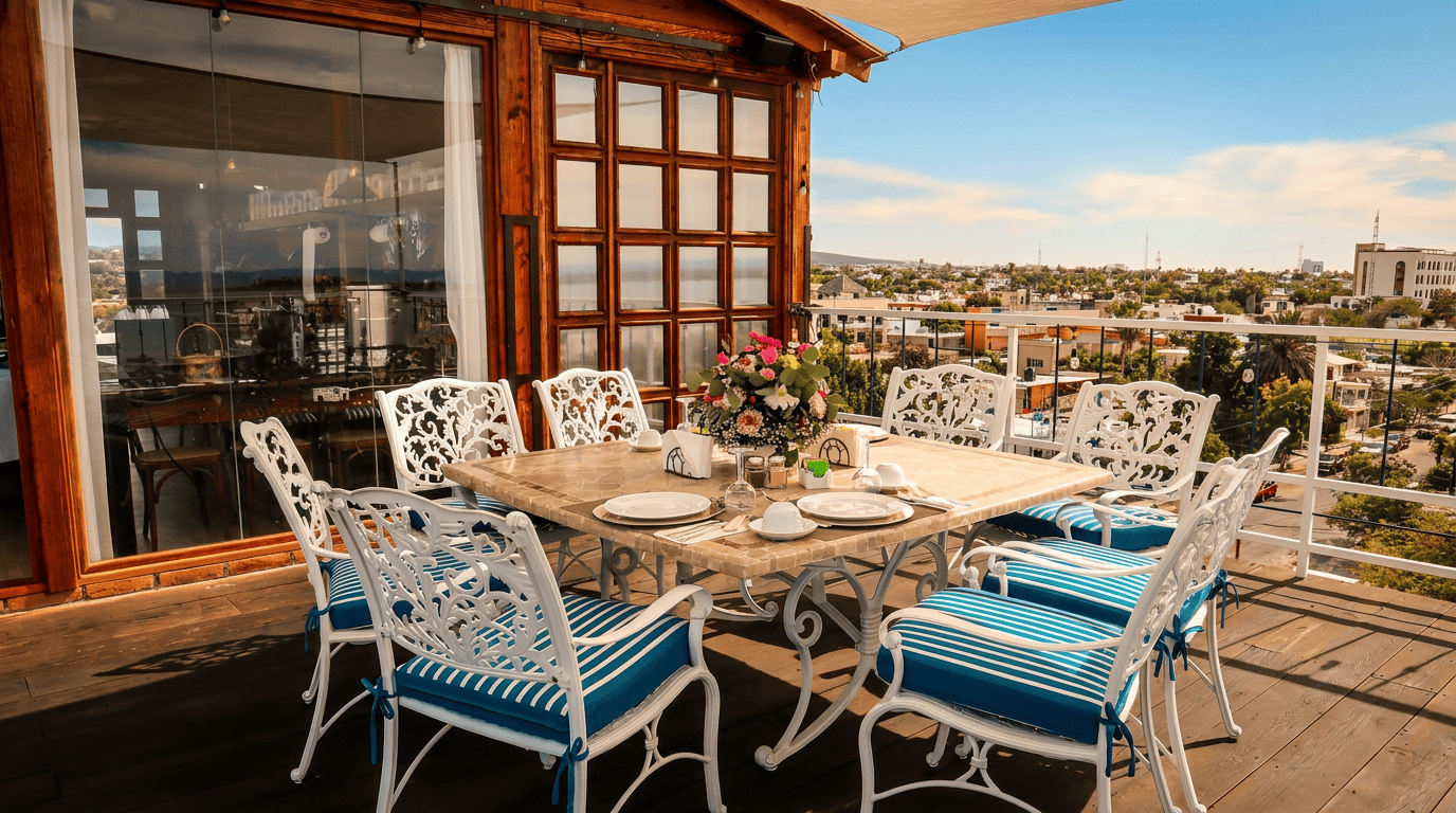 Terraza panorámica La Paz