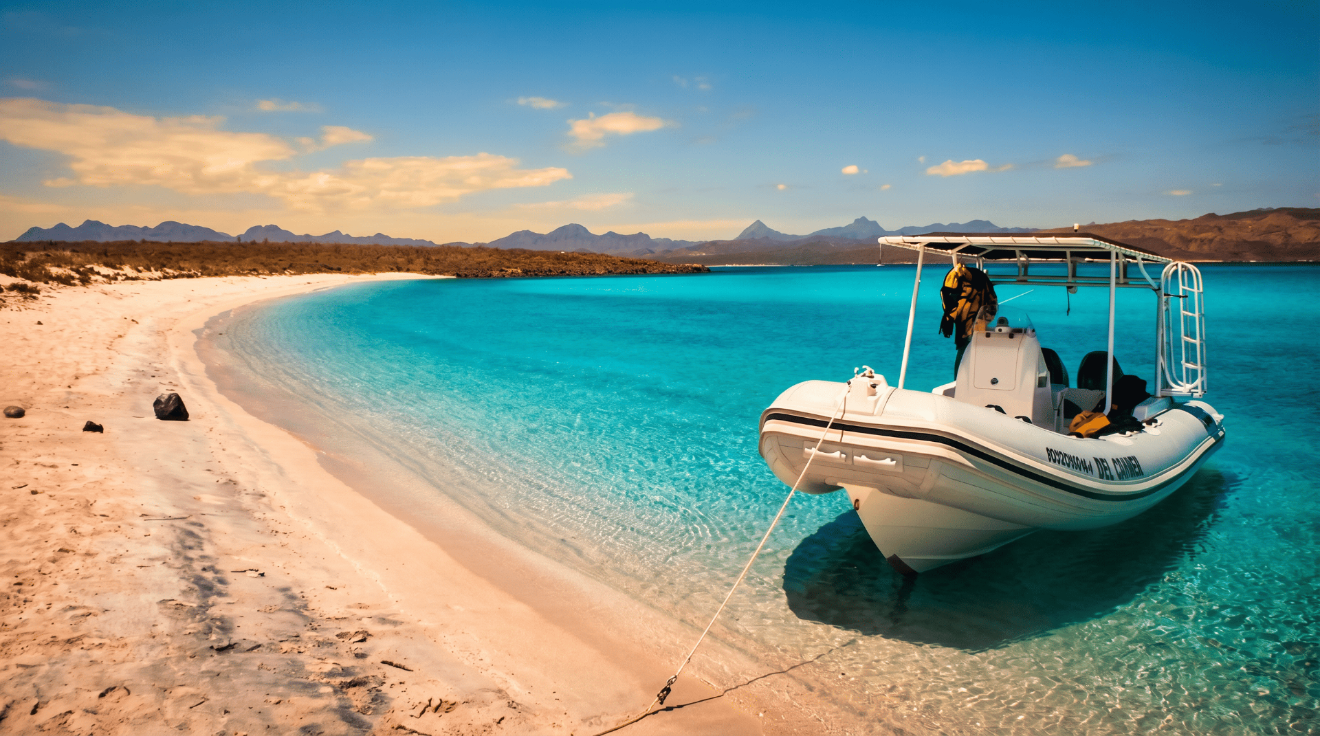 Mar y actividades tranquilas